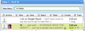 Google Wave Inbox