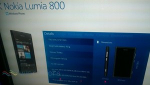Lumia 800 Leaked