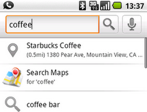 Quick Search Box - Android